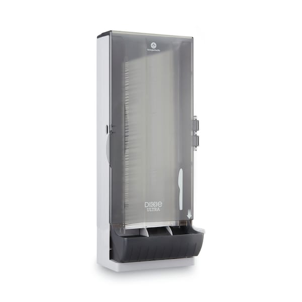 SmartStock Utensil Dispenser, Knife, 10 X 8.78 X 24.75, Smoke